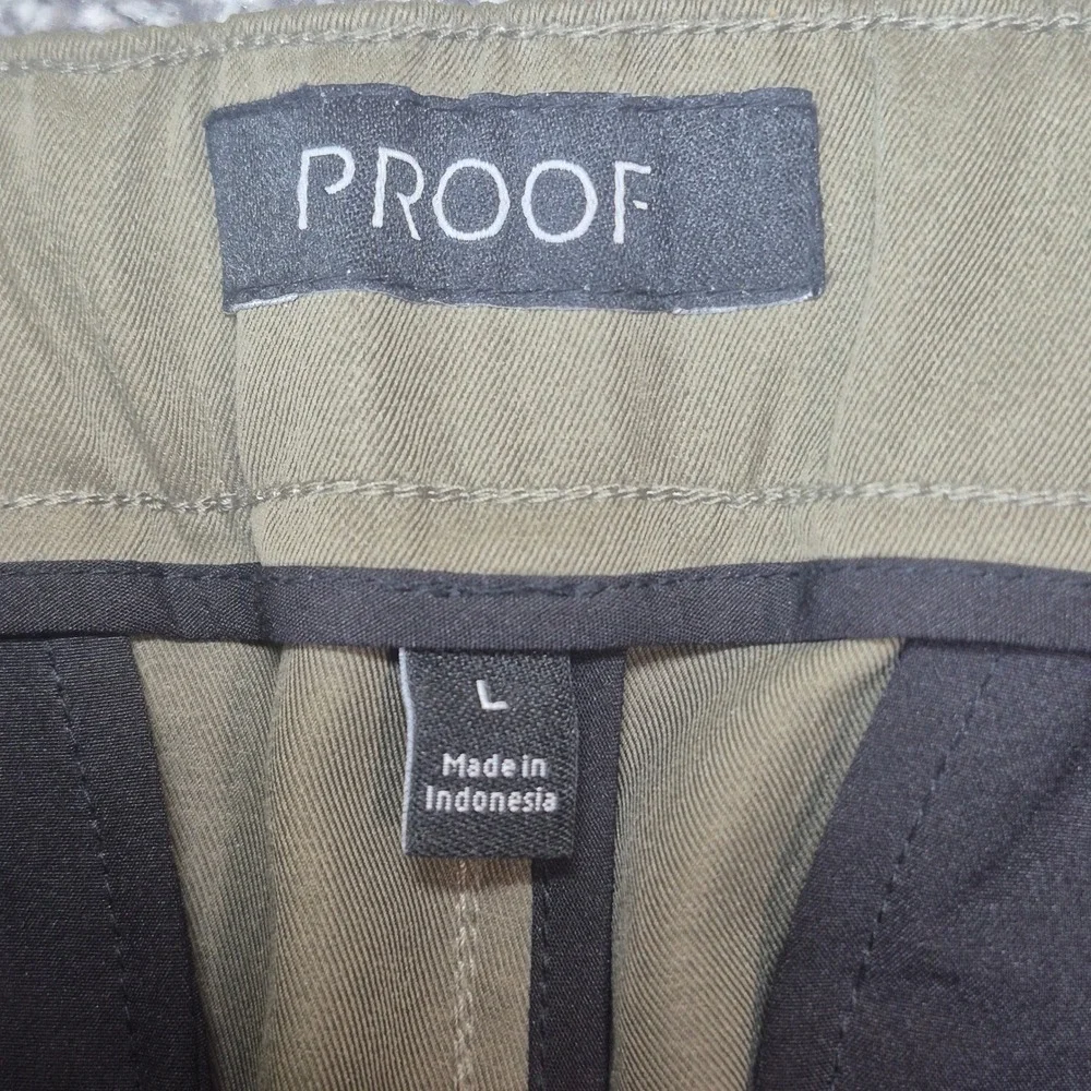 Proof Jogger‎ Mens Large Brown Elastic Waist Technical Pants Huckberry